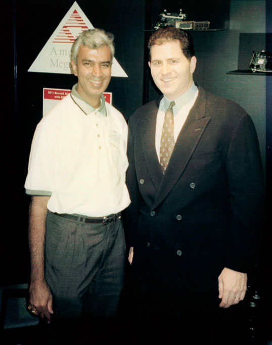 Shankar and Michael Dell