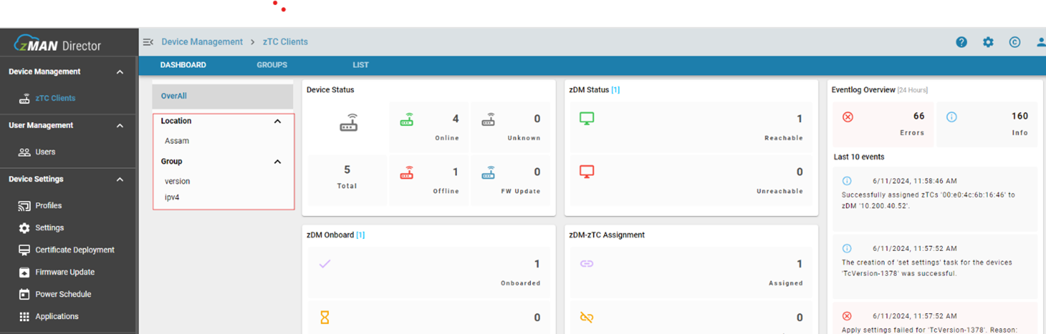Device Management Options