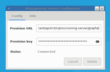Manual Provisioning